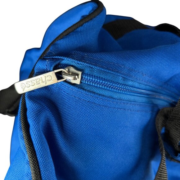 Blue Chassé Cheerleader Duffel Bag With White Star Print - Picture 5 of 10